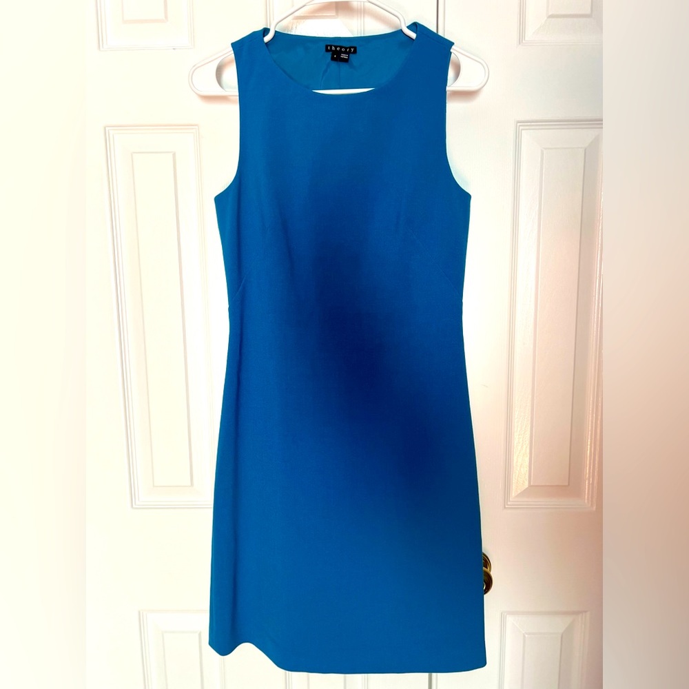 Beautiful cocktail dress, turquoise color with